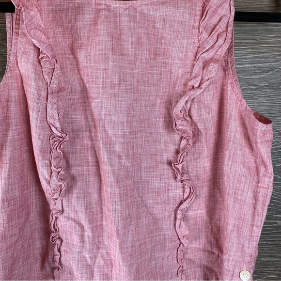 Madewell Bellflower Ruffle Tank EUC Size Medium - Picture 5 of 8